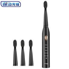 Электрическая звуковая зубная щётка Jianpai для взрослых мужчин и женщин ЧЕРНАЯ