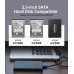 USB3 2.5" карман для жесткого диска HDD SSD с поддержкой скорости до 6Гбит